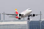 EC-JXV Iberia Airbus A319-111  , MUC , 14.10.2016