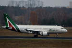 Alitalia, Airbus A 319-112, EI-IMD, TXL, 25.11.2016