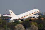 Germany Air Force, Airbus A 319-133X(CJ), 15+02, TXL, 19.04.2019
