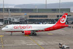Air Berlin, D-ABFE, Airbus A320-214, 19.Januar 2017, ZRH Zürich, Switzerland.