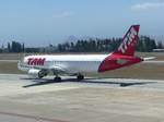 Airbus A 320, PR-TYG, TAM, Aeropuerto Santiago de Chile (SCL), 5.1.2017
