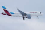 Eurowings Airbus A320-214(WL) D-AEWQ, cn(MSN): 7398,
Zürich-Kloten Airport, 16.01.2017.