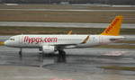 Pegasus Airlines, TC-NBF, (c/n 7321),Airbus A 320-251N(SL), 22.02.2017, DUS-EDDL, Düsseldorf, Germany (Name: Ayda)