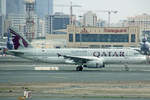 Qatar Airways, A7-ADI, Airbus A320-232, 11.März 2017, DXB Dubai, United Arab Emirates.