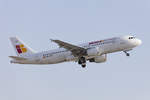 Iberia Express, EC-LUD, Airbus, A320-214, 28.10.2016, AGP, Malaga, Spain 


