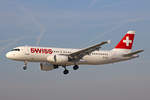 SWISS International Air Lines, HB-IJX, Airbus A320-2314,  Bulle , 15.März 2017, ZRH Zürich, Switzerland.