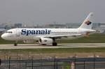 Spanair, EC-JNC, Airbus, A320-232, 01.05.2009, FRA, Frankfurt, Germany 