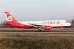 Air Berlin, HB-IOQ, Airbus, A320-214, 22.01.2017, BSL, Basel, Switzerland       