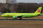 S 7 Airlines, Airbus A 320-214, VQ-BRG, TXL, 16.03.2017