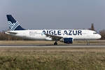 Aigle Azur, F-HBAO, Airbus, A320-214, 15.03.2017, BSL, Basel, Switzerland       