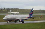 Aeroflot, VP-BCE, MSN 7295,Airbus A 320-214(SL), 22.04.2017, HAM-EDDH, Hamburg, Germany (Name: F.Dostoevski) 