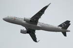 TAP (Star Alliance Livery), CS-TNP, Airbus A320-214 'Alexandre O'Neill', gestartet nach Lissabon.