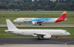 Corendon Air, ZS-GAW, MSN 54, Airbus A 320-231 & Iberia, EC-JZM, MSN 2996, Airbus A 321-212,17.09.2017, DUS-EDDL, Düsseldorf, Germany 