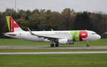 TAP Portugal, CS-TNS, MSN 4021, Airbus A 320-214 (SL), 31.10.2017, HAM-EDDH, Hamburg, Germany (Name: D.Alfonso Henriques) 