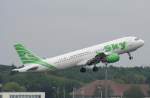 Sky Airlines A 320-211 TC-SKJ beim Start in Berlin-Tegel am 28.06.2009