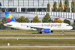 LY-SPF Small Planet Airlines Airbus A320-214  , MUC , 06.10.2017