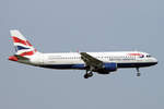British Airways, G-BUSI, Airbus A320-211, msn: 103, 22.Juni 2002, ZRH Zürich, Switzerland.
