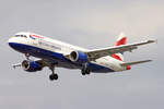 British Airways, G-BUSJ, Airbus A320-211, msn: 109, 18.August 2006, LHR London Heathrow, United Kingdom.