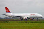 Air Malta, 9H-ADZ, Airbus A320-211, msn: 331, 13.September 2004, AMS Amsterdam,  Netherlands.