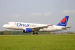 Onur Air, TC-OAD, Airbus A320-212, msn: 345, 06.Mai 2006, ZRH Zürich, Switzerland.