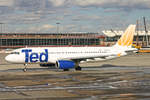 Ted, N447UA, Airbus A320-232, msn: 836, 08.Januar 2007, IAD Washington Dulles, USA.