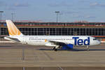 Ted, N481UA, Airbus A320-232, msn: 1559, 08.Januar 2007, IAD Washington Dulles, USA.