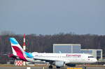 Eurowings Airbus A320 D-AEWK am 11.03.18 am Airport Hamburg Fuhlsbüttel Helmut Schmidt aufgenommen.