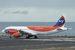 My Travel, G-KKAZ, Airbus A320-214, msn: 2003, 04.Dezember 2003, ACE Lanzarote, Spain.