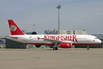 Kingfisher Airlines, VT-KFG, Airbus A320-232, msn: 2576, 10.Juni 2006, ZRH Zürich, Switzerland.