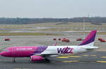 Wizz Air Airbus A320 HA-LWX am Airport Hamburg Helmut Schmidt aufgenommen am 23.03.18