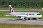 Qatar Airways, A7-AHX, Airbus A320-232, msn: 5361, 09.August 2014,GVA Genève, Switzerland.