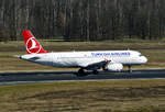A 320-232 Turkish Airlines TC-JPT, startet in CGN 25.02.2018