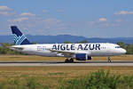 Aigle Azur, F-HBAO, Airbus A320-214, msn: 4589, 16.August 2018, BSL Basel-Mülhausen, Switzerland.