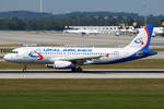 Ural Airlines Airbus A320-232 VQ-BGI, cn(MSN): 5055,
Flughafen München, 20.08.2018.