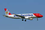 Edelweiss Air, HB-IHZ, Airbus A320-214, msn: 1026,  Viktoria , 05.September 2018, ZRH Zürich, Switzerland.