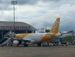 SCOOT, Airbus A 320-232, 9V-TAU, Krabi International Airport (KBV), 8.11.2018