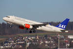 SAS Scandinavian Airlines, OY-KAP, Airbus A320-232, msn: 3086,  Viglek Viking , 27.Februar 2019, ZRH Zürich, Switzerland.