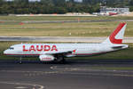 LaudaMotion, OE-LOB, Airbus, A 320-214, DUS-EDDL, Düsseldorf, 21.08.2019, Germany 
