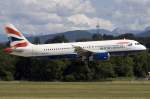 British Airways, G-EUUO, Airbus, A320-232, 19.07.2009, GVA, Geneve, Switzerland 

