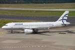 Airbus A320-232 - A3 AEE Aegean Airlines - 3745 - SX-DVT - 27.07.2016 - DUS