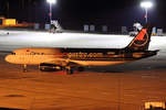 Onur Air Airbus A320-233 TC-ODC rollt zum Gate in Köln 5.1.2020