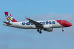 Edelweiss Air, HB-IHX, Airbus, A320-214, 21.01.2020, ZRH, Zürich, Switzerland                
