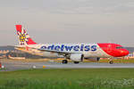Edelweiss Air, HB-JJM, Airbus A320-214, msn: 2627,  Brienzer Rothorn , 01.August 2020, ZRH Zürich, Switzerland.