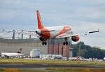 Easyjet, Airbus A 320-214, G-EZUS, TXL, 04.09.2020