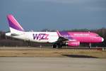 Airbus A320-232(W) - W6 WZZ Wizz Air - 6098 - HA-LYC - 26.02.2017 - CGN