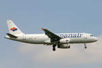 Spanair, EC-IIZ, Airbus A320-232, msn: 1862, 19.Mai 2005, FRA Frankfurt, Germany.