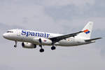 Spanair, EC-IYG, Airbus A320-232, msn: 2210, 18.Mai 2005, FRA Frankfurt, Germany.