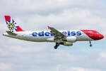Edelweiss Air, HB-JJM, Airbus, A320-214, 26.06.2021, ZRH, Zürich, Switzerland