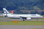 Aegean Airlines, SX-DVL, Airbus A320-232, msn: 3423, 12.Juni 2021, ZRH Zürich, Switzerland.