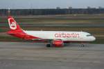 Air Berlin A 320-214 D-ABDX am 21.11.2009 auf dem Flughafen Berlin-Tegel